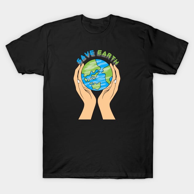 Save Earth T-Shirt by DOORS project